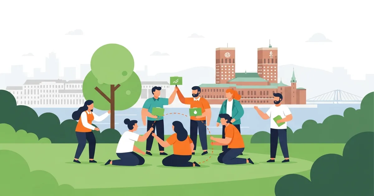 Teambuilding Oslo: steder, sesong og praktisk planlegging