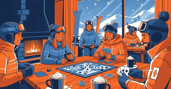 15 afterski-leker og drikkeleker til hyttetur og skiferie