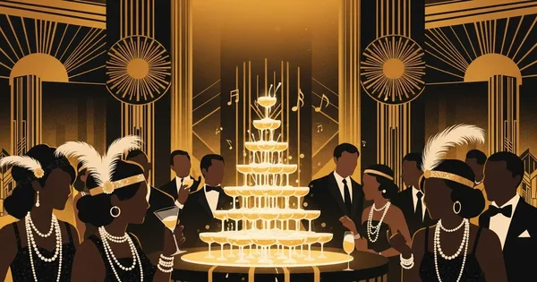 Gatsby-temafest: Tips til kostyme, musikk og art deco-dekor